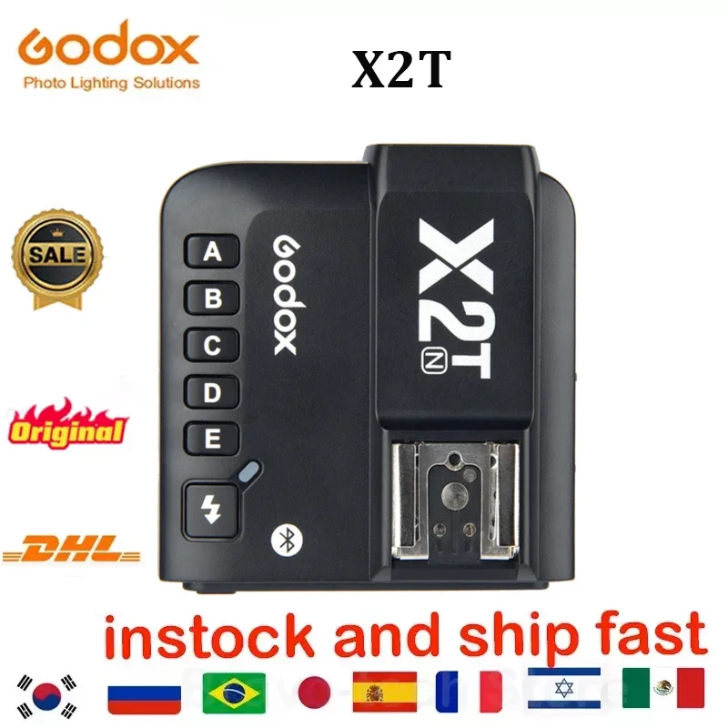 Godox X2T X2T-C X2T-N X2T-S X2T-F X2T-O X2T-P TTL 1/8000s HSS  ÷ Ʈ,  ĳ   øǪ Ź
